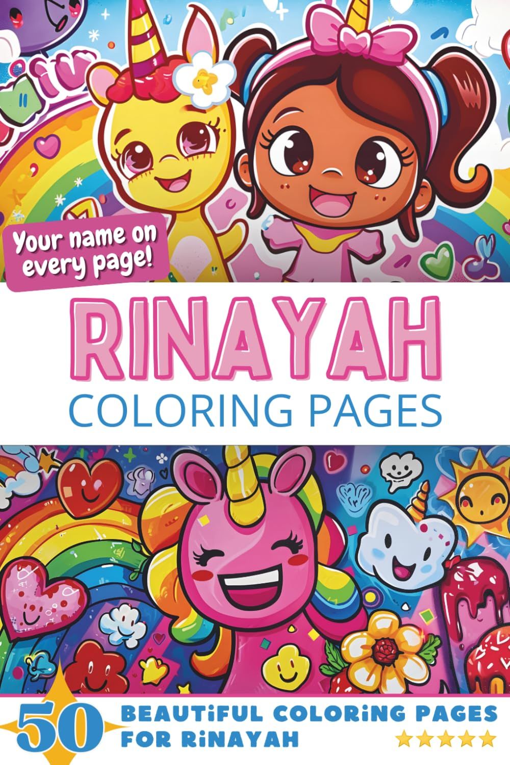 Rinayah Coloring Book Cover