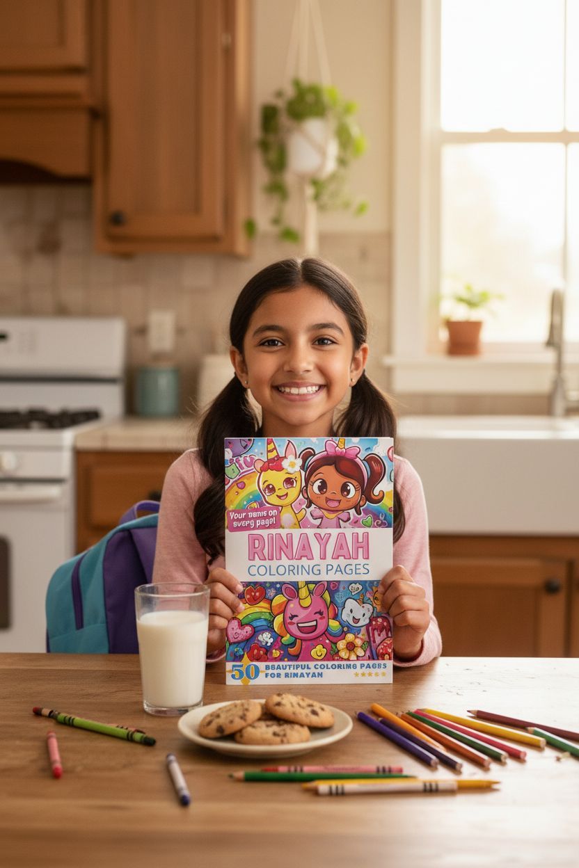 Rinayah personal coloring pages