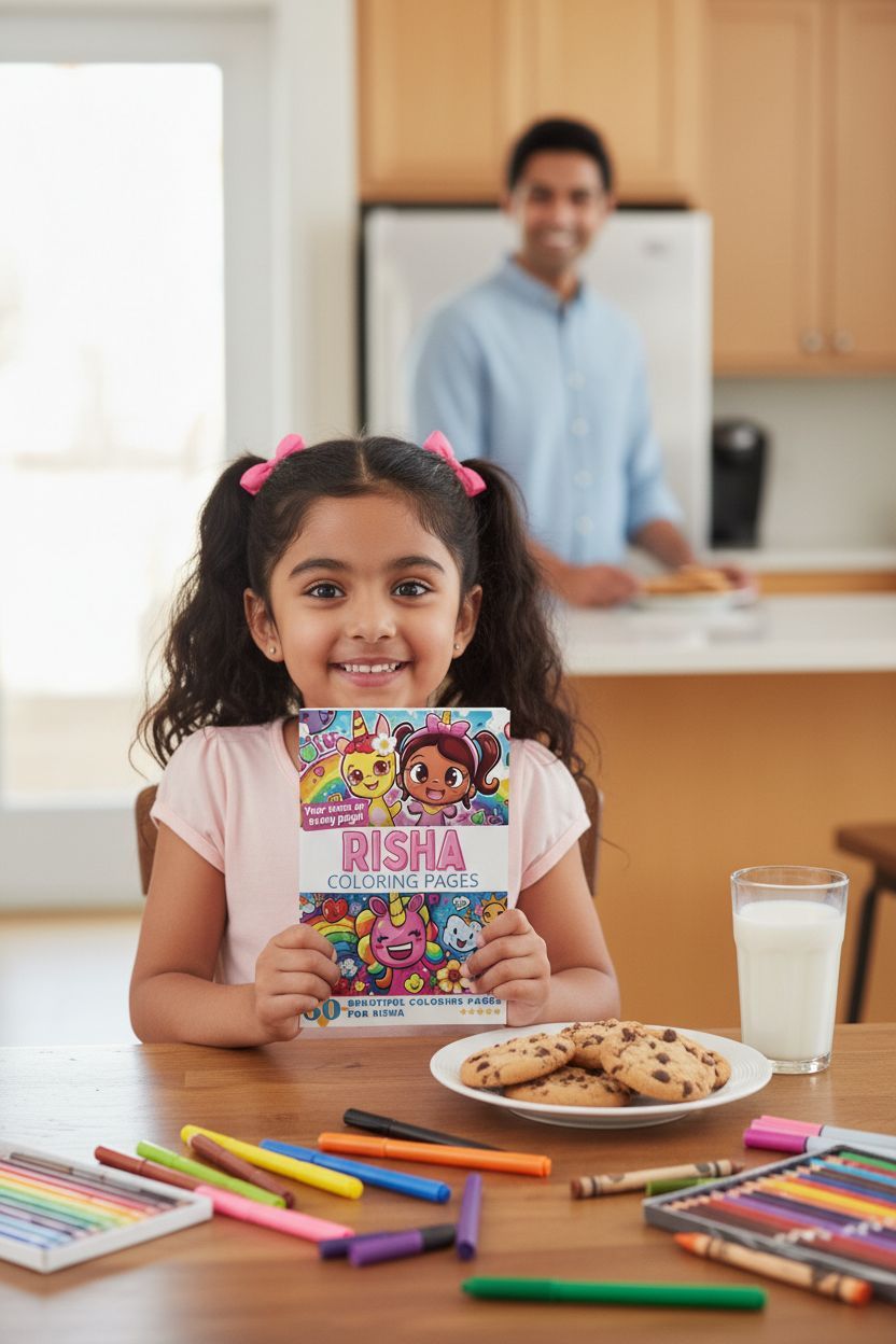 Risha personal coloring pages