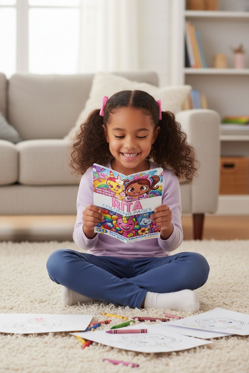 Rita personal coloring pages