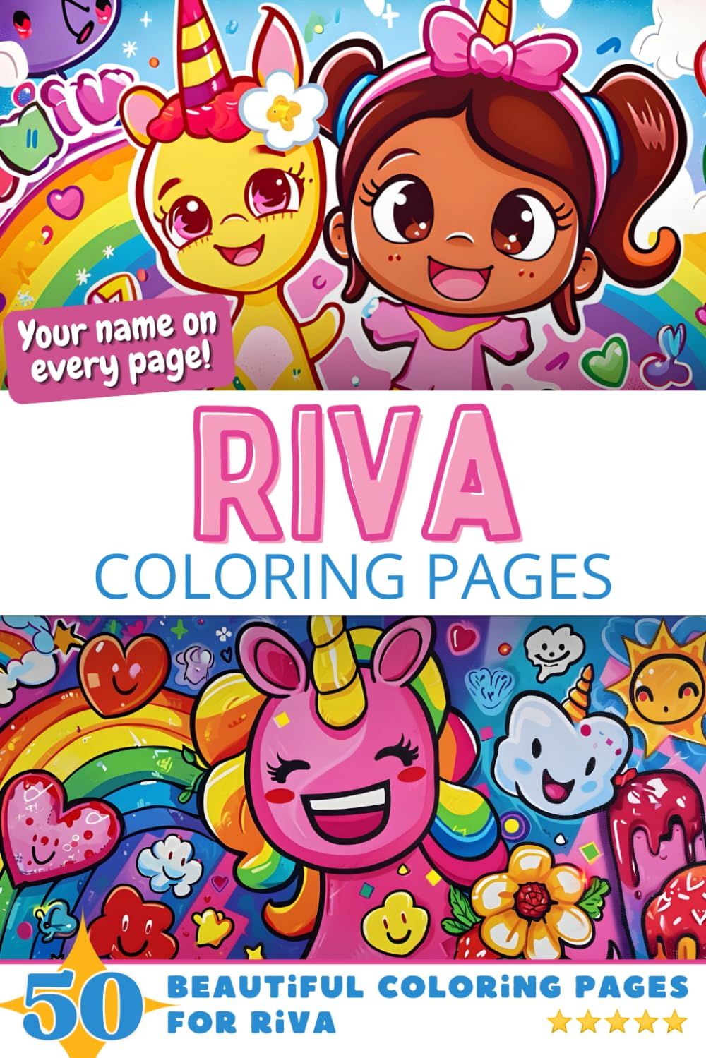 Riva Coloring Book Cover