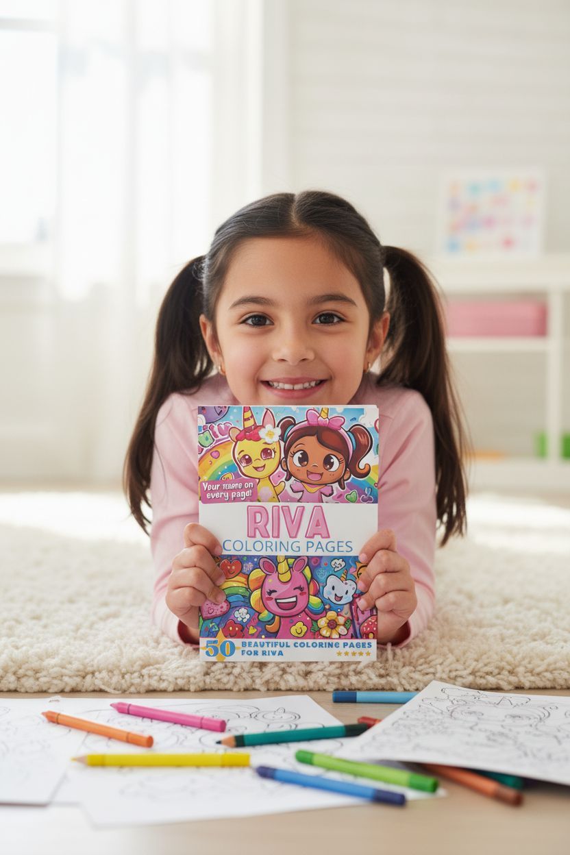 Riva personal coloring pages