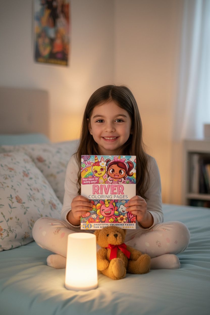 River personal coloring pages