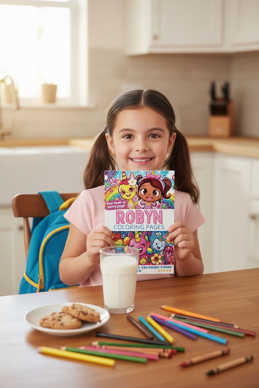 Robyn personal coloring pages