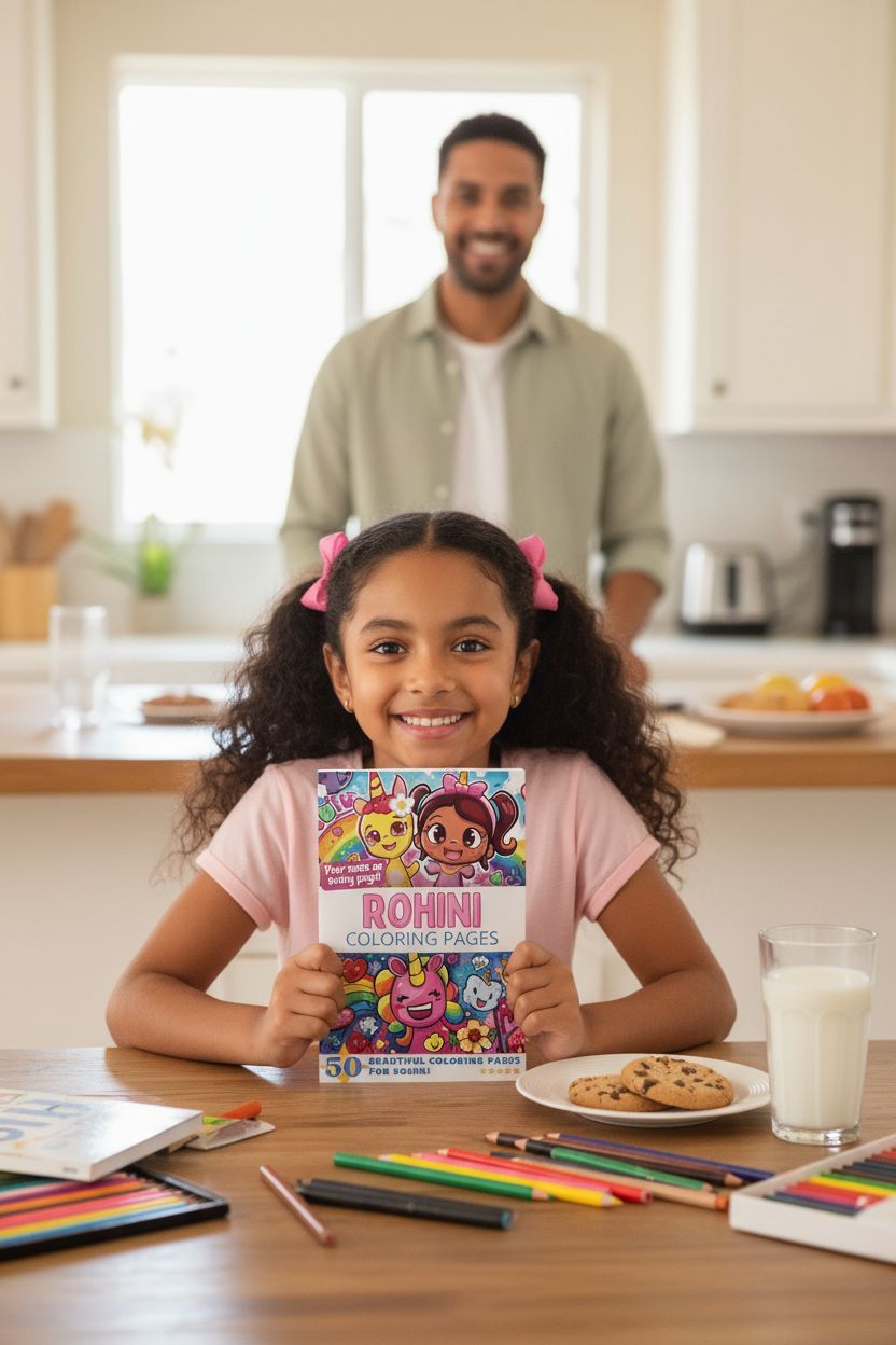 Rohini personal coloring pages