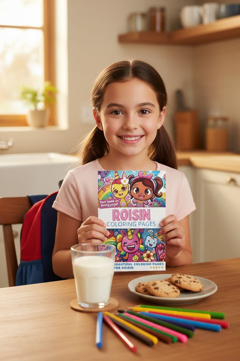 Roisin personal coloring pages