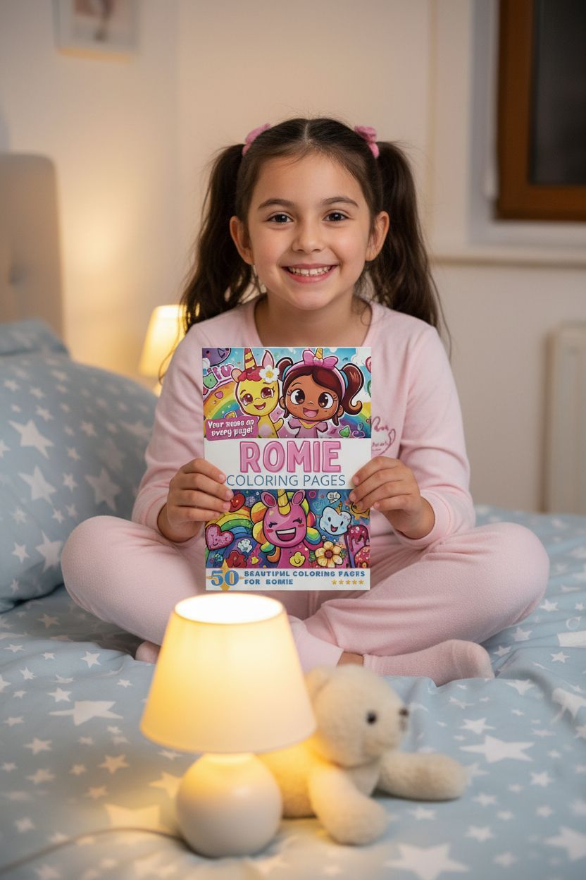 Romie personal coloring pages