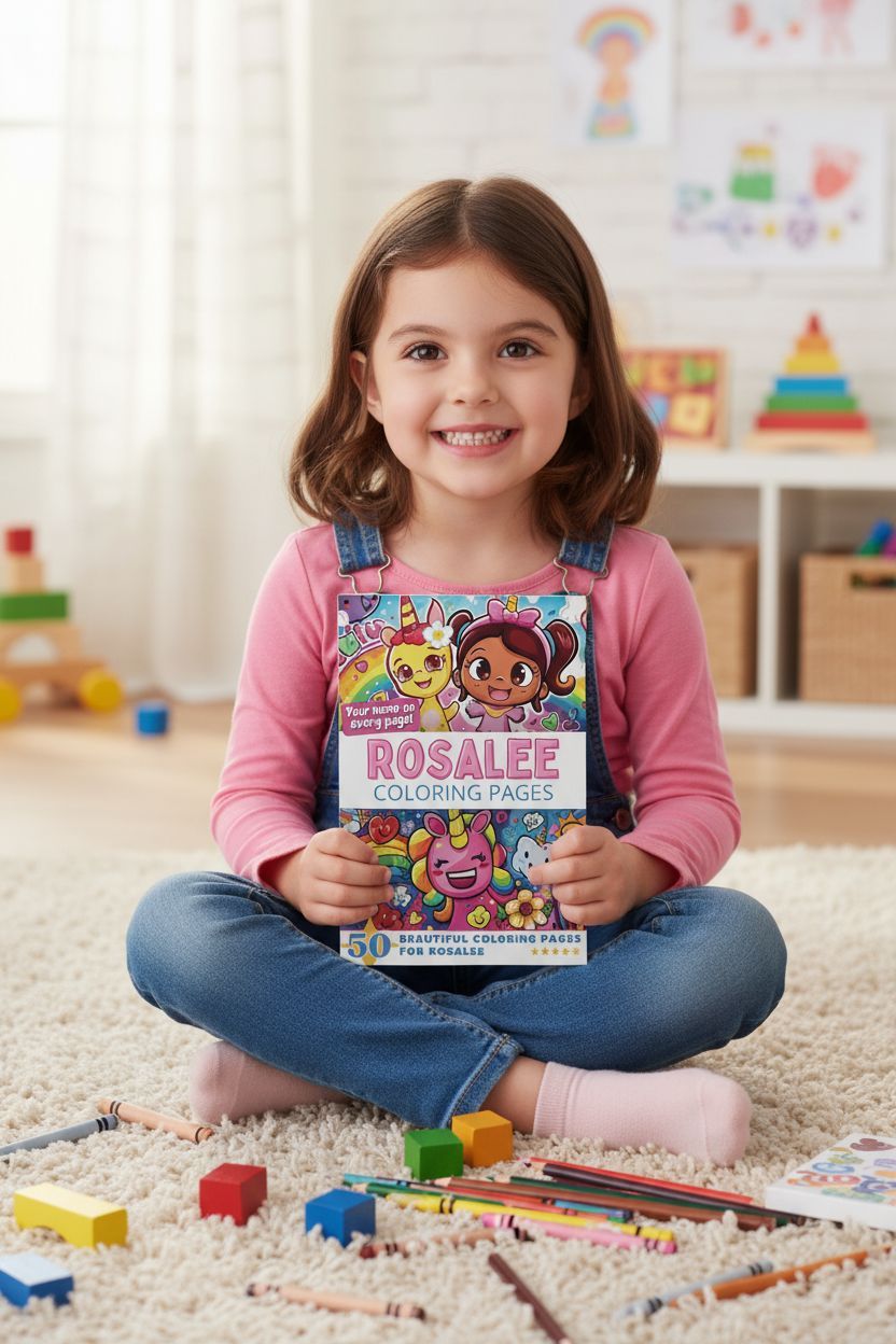 Rosalee personal coloring pages