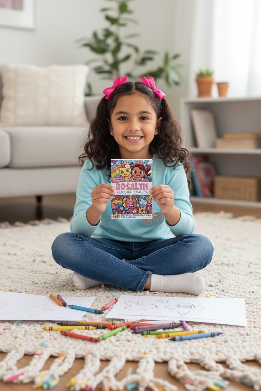 Rosalyn personal coloring pages