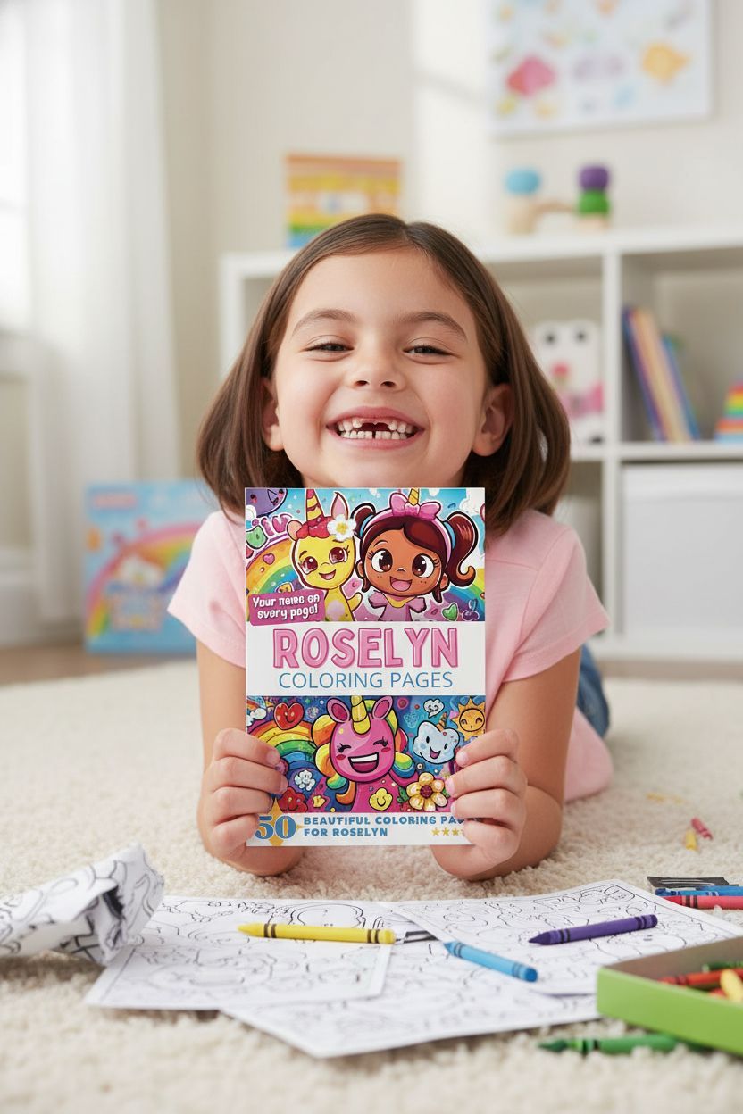 Roselyn personal coloring pages