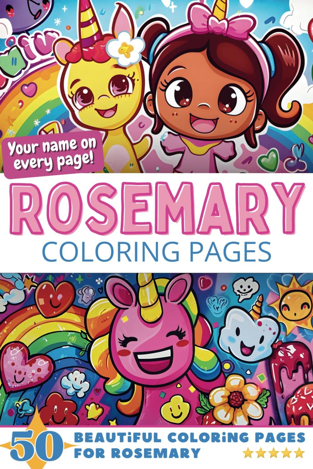 Rosemary Coloring Book Cover