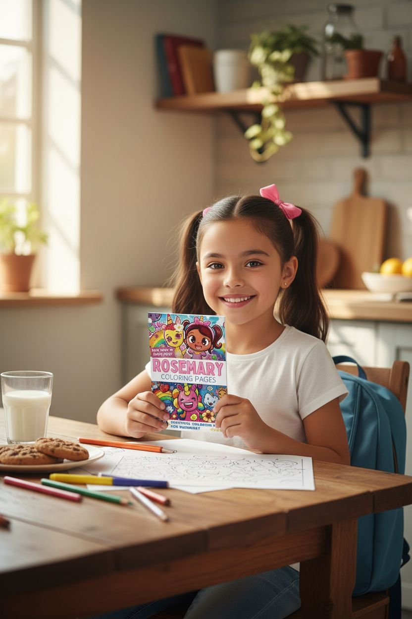 Rosemary personal coloring pages