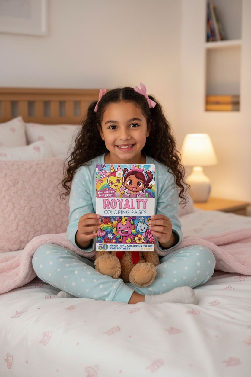 Royalty personal coloring pages