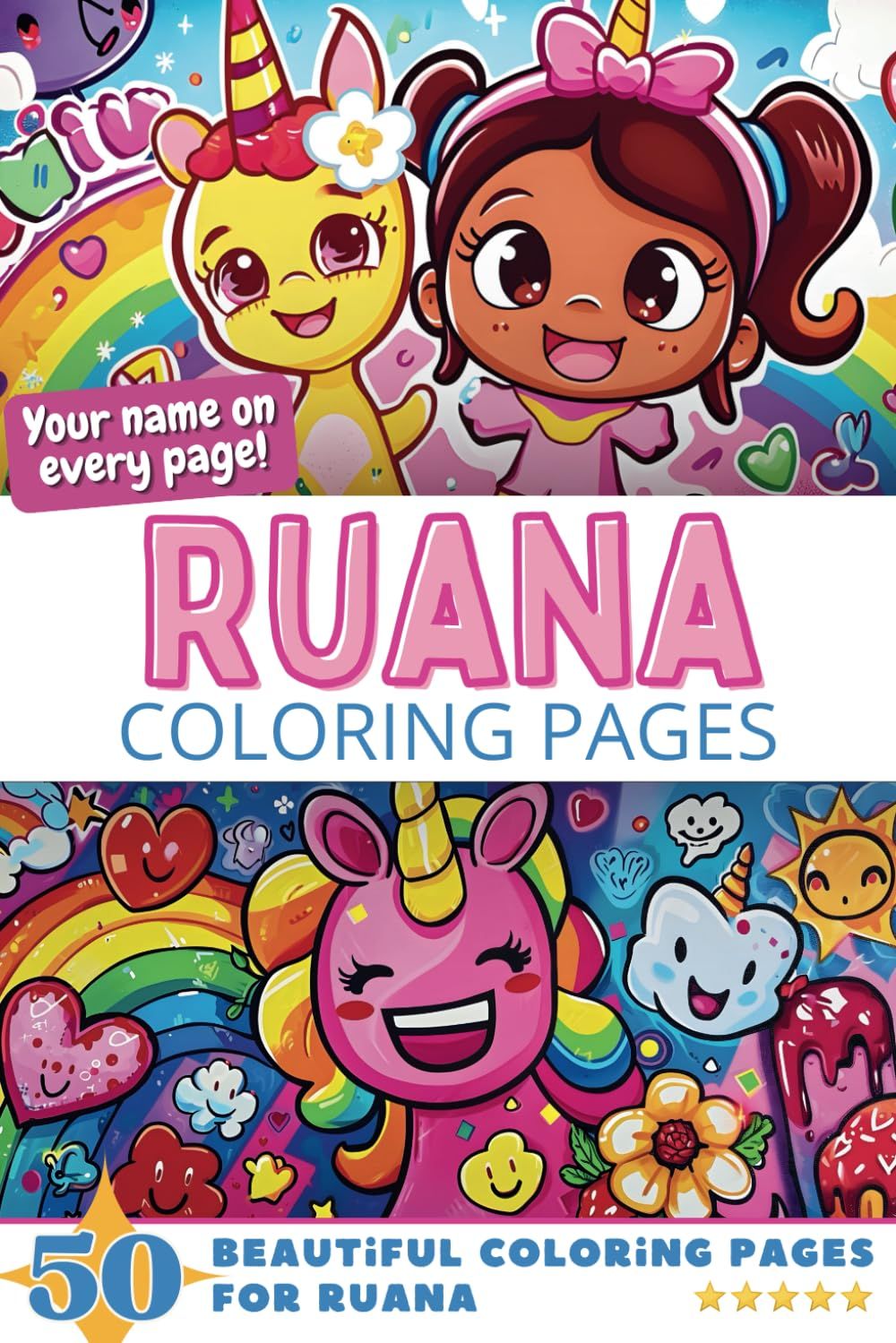 Ruana Coloring Book Cover