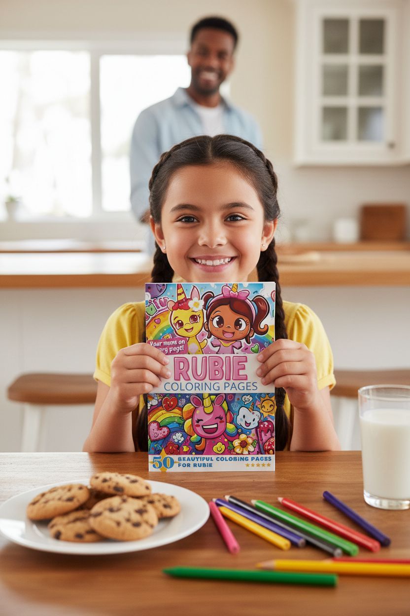 Rubie personal coloring pages