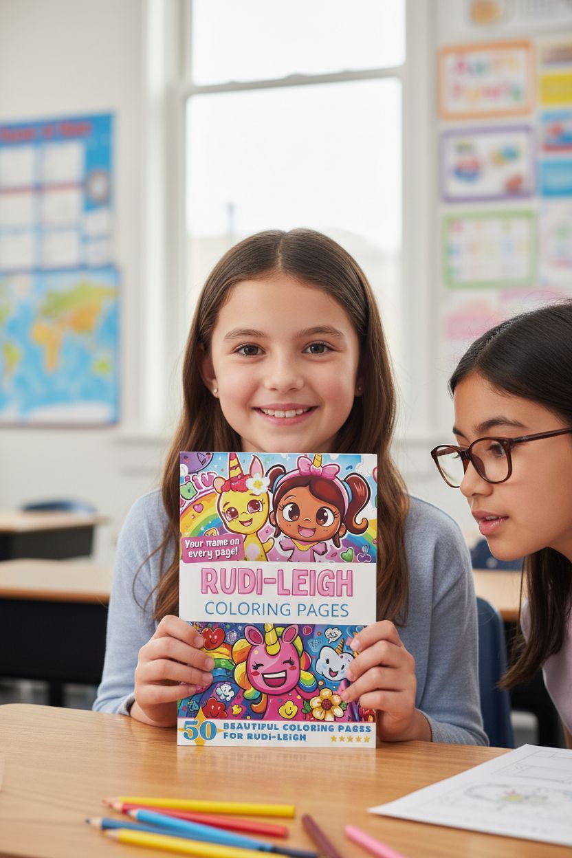 Rudi-Leigh personal coloring pages