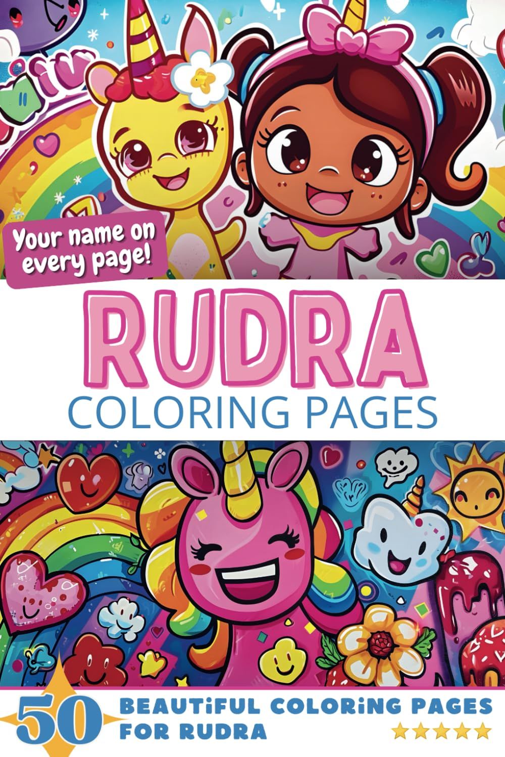 Rudra Coloring Book Cover
