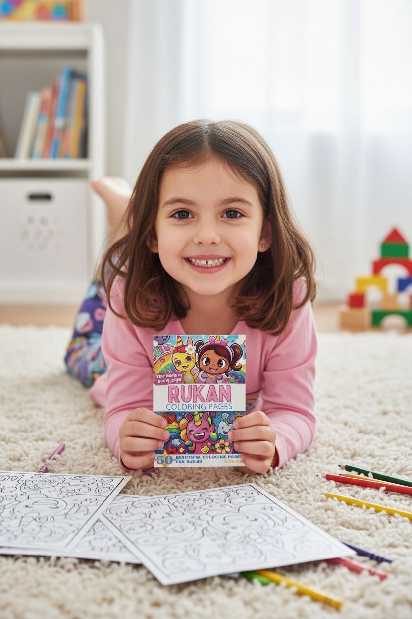 Rukan personal coloring pages