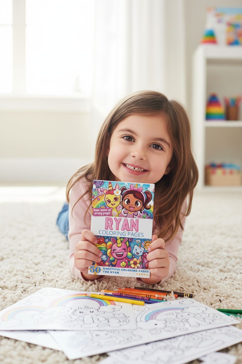 Ryan personal coloring pages