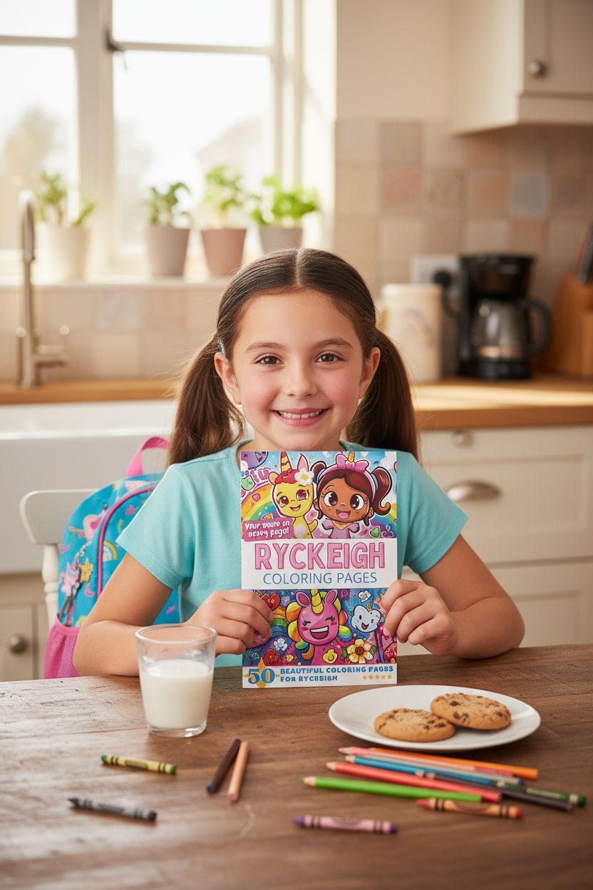 Ryckeigh personal coloring pages