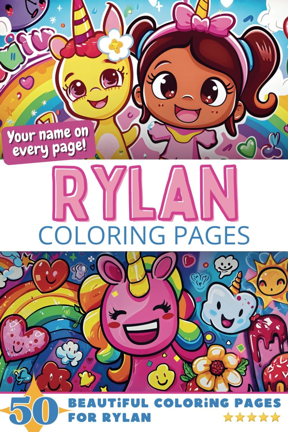 Rylan Coloring Book Cover