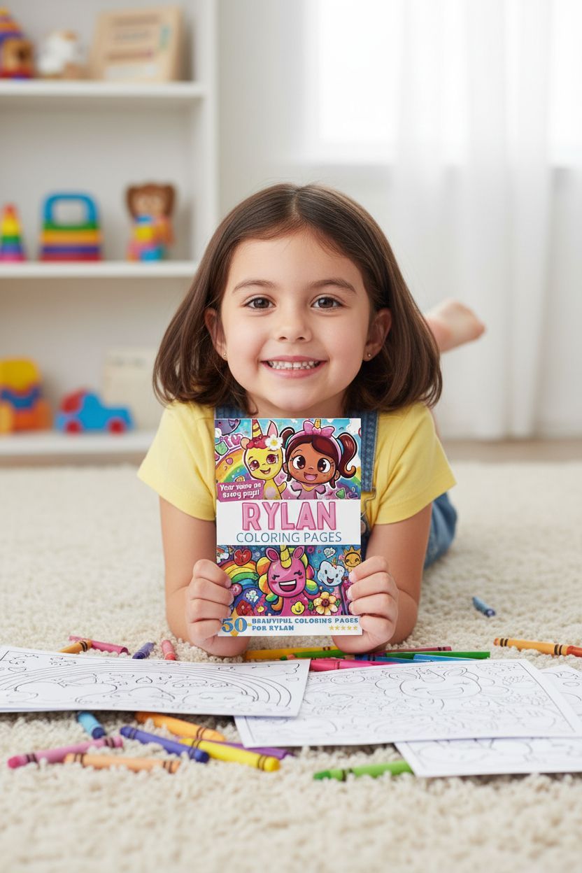 Rylan personal coloring pages