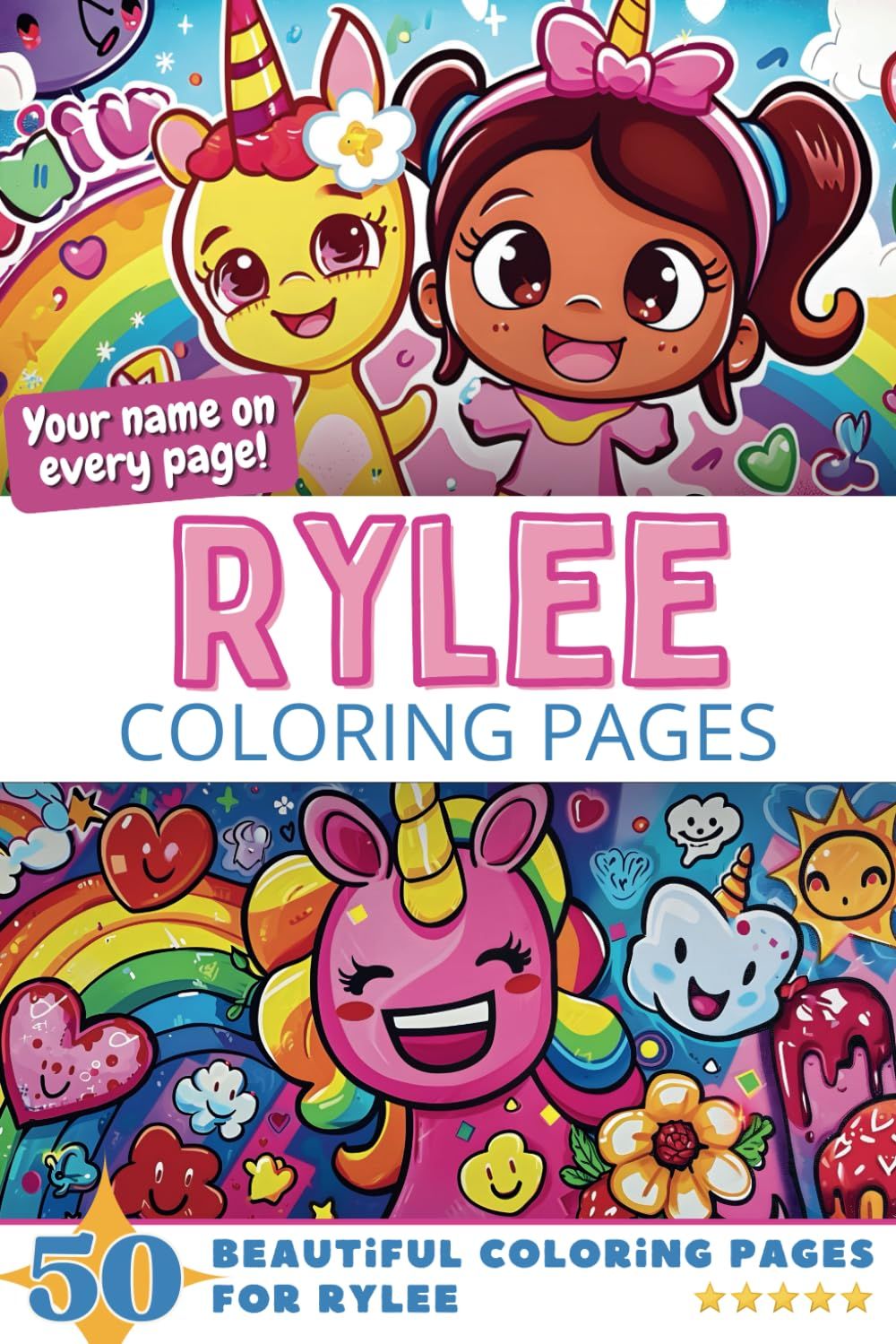 Rylee Coloring Book Cover