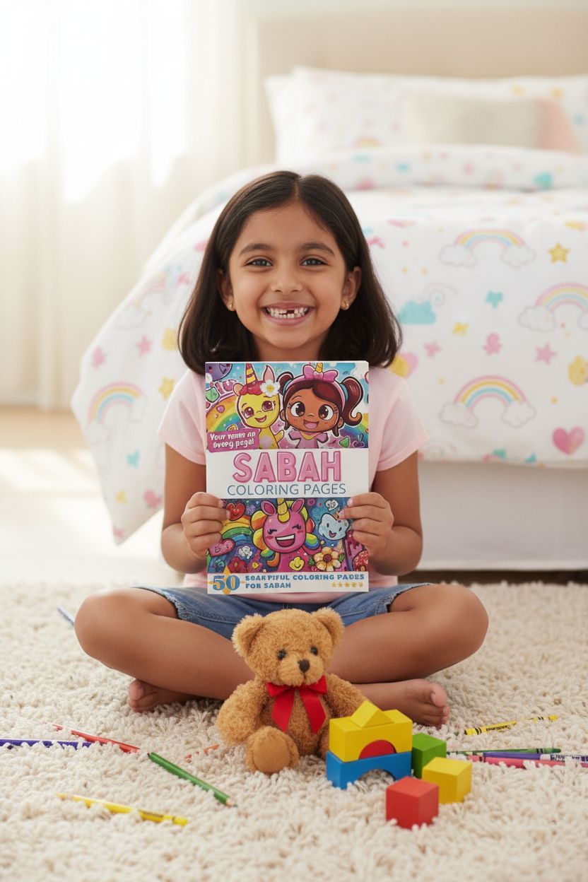 Sabah personal coloring pages