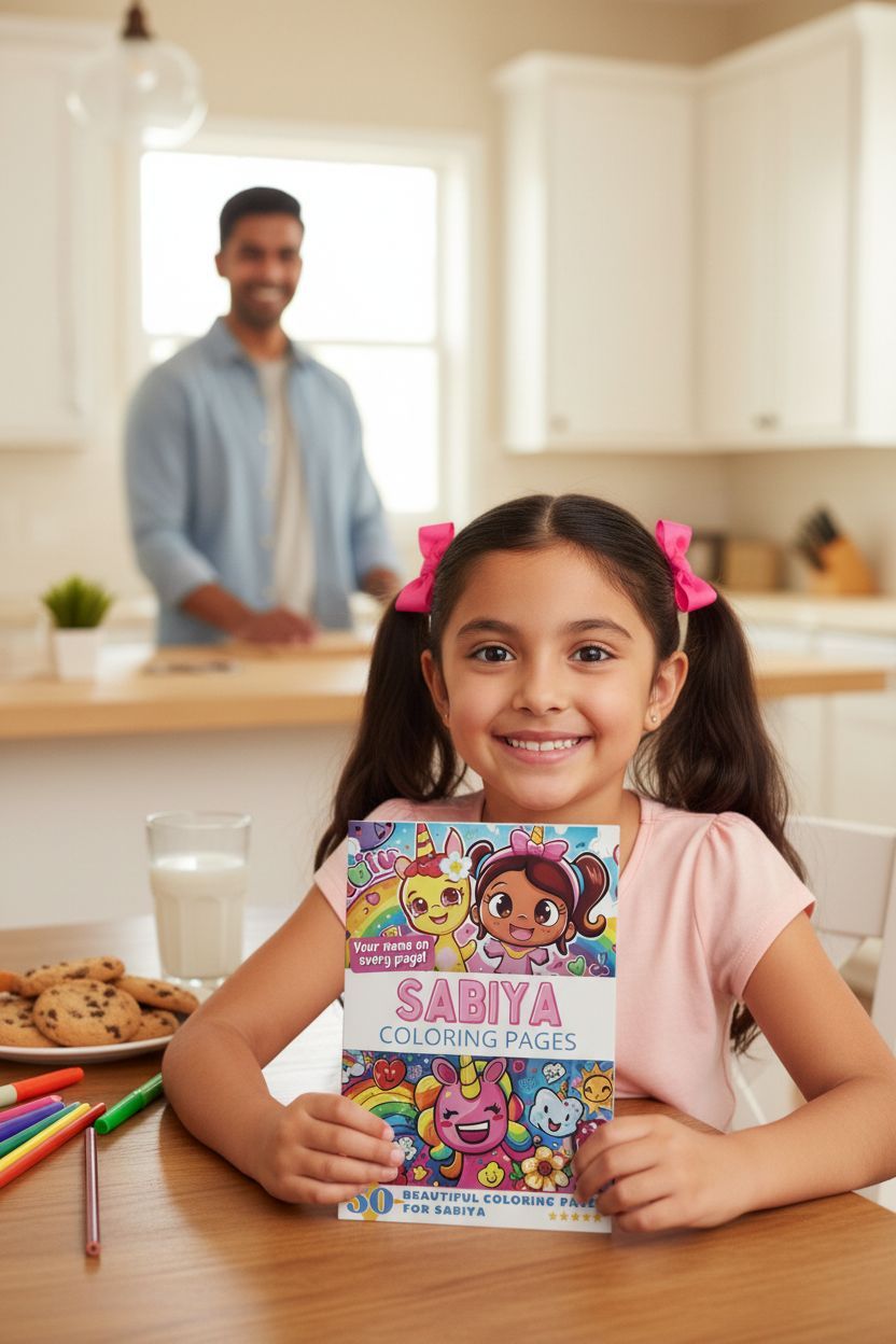 Sabiya personal coloring pages