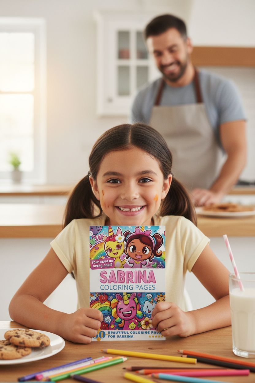 Sabrina personal coloring pages