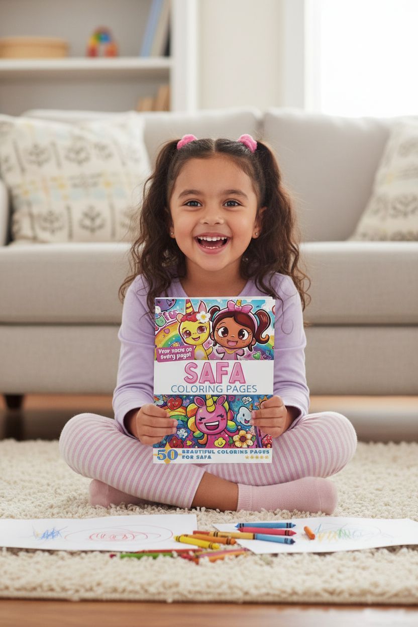 Safa personal coloring pages