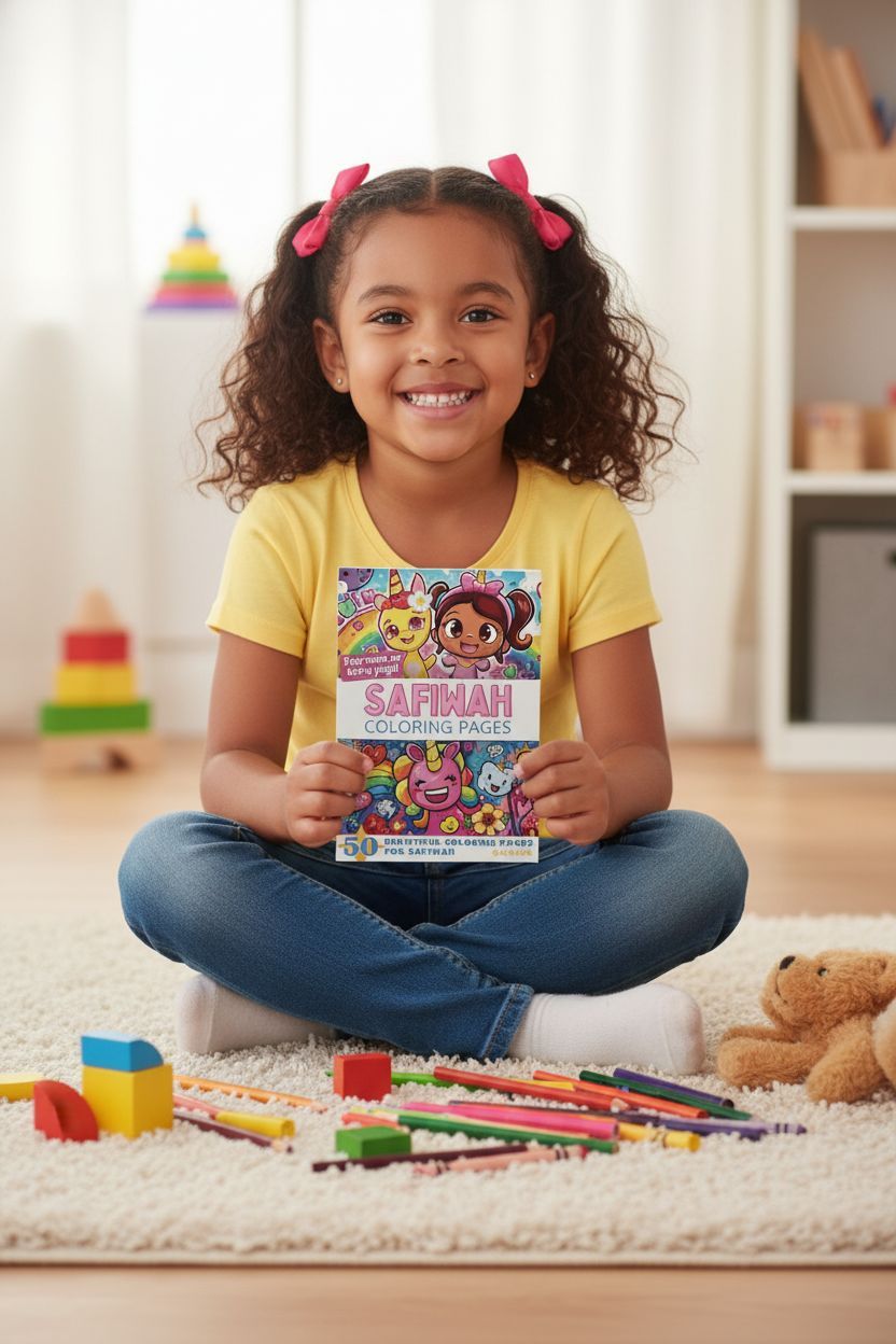 Safiwah personal coloring pages