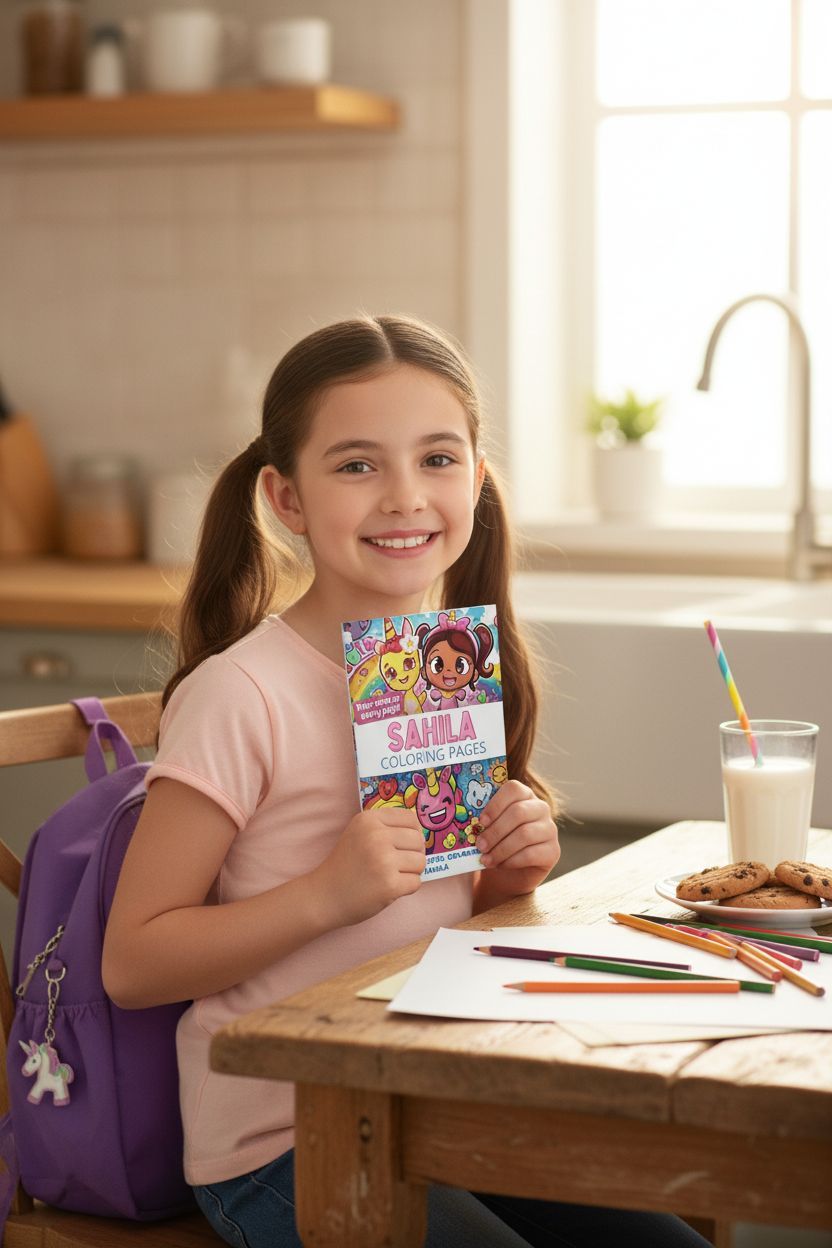 Sahila personal coloring pages