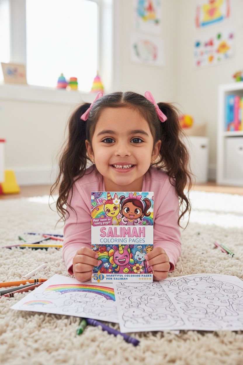 Salimah personal coloring pages