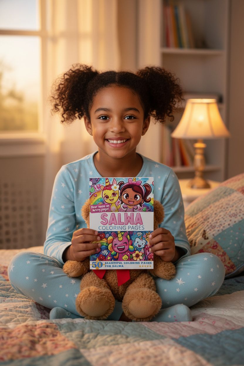 Salwa personal coloring pages