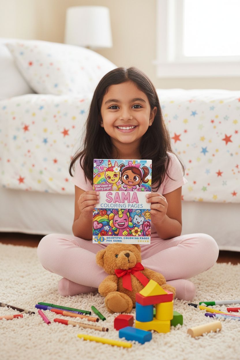 Sama personal coloring pages