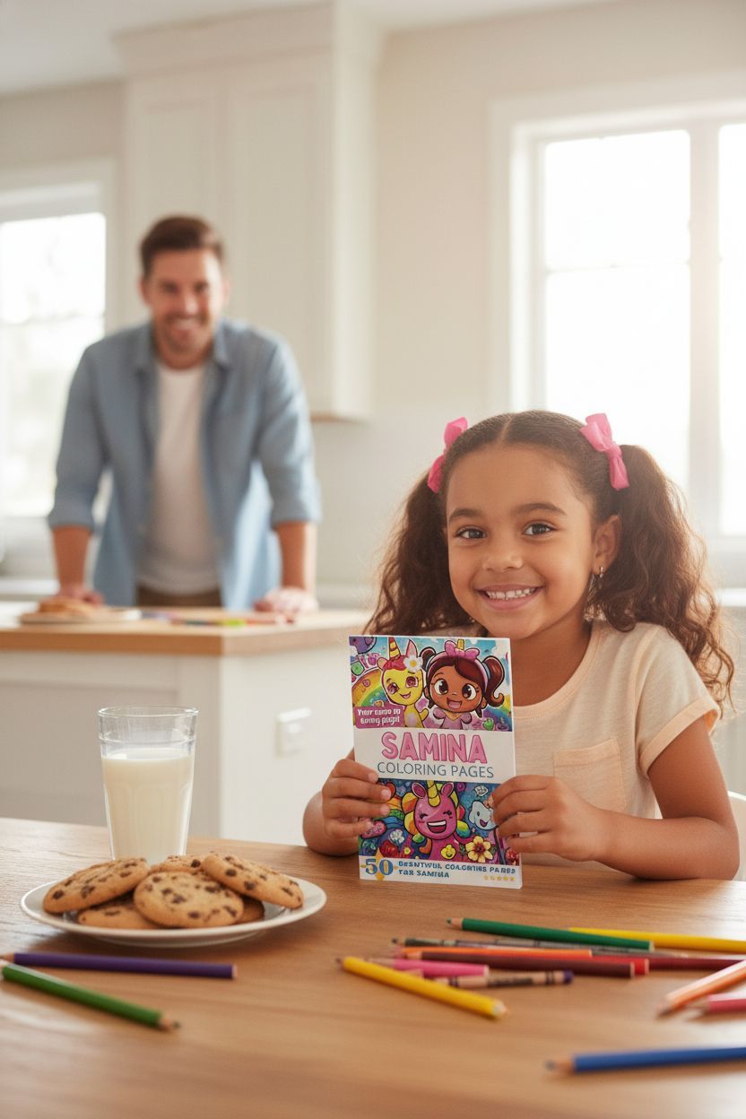 Samina personal coloring pages