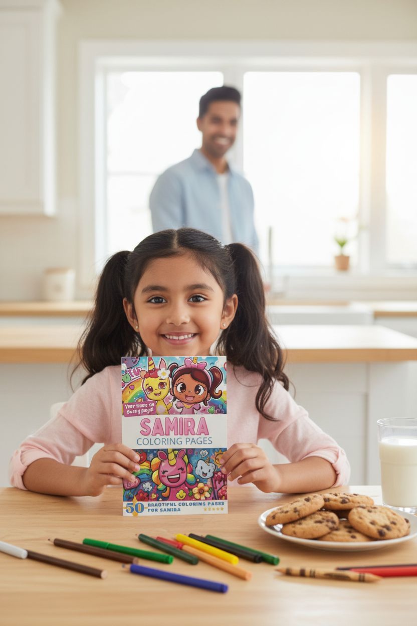 Samira personal coloring pages