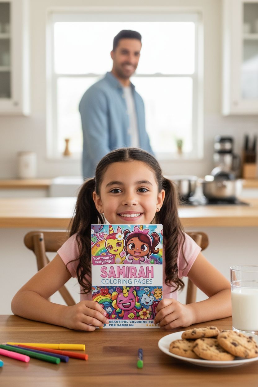 Samirah personal coloring pages