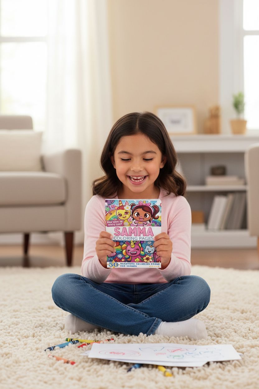 Samma personal coloring pages