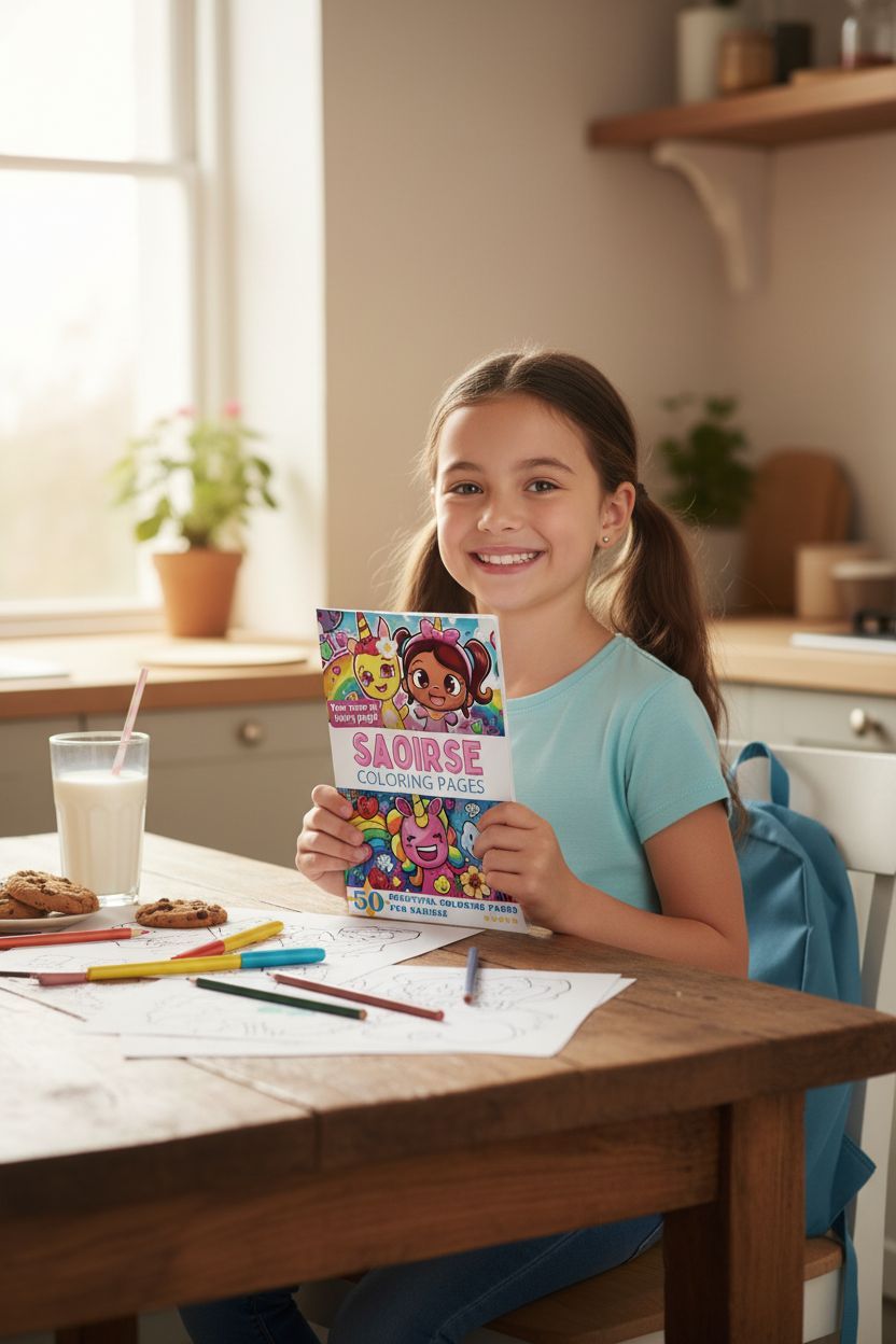 Saoirse personal coloring pages