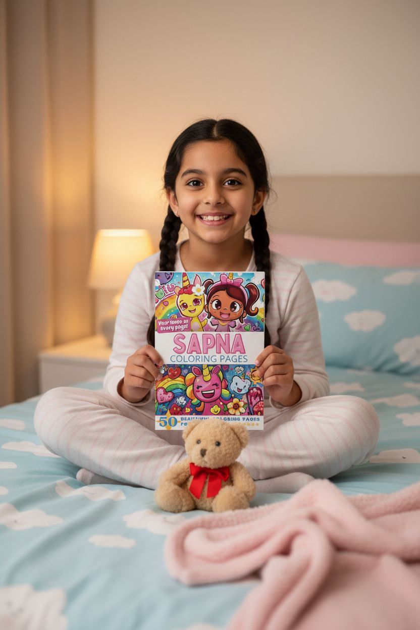 Sapna personal coloring pages