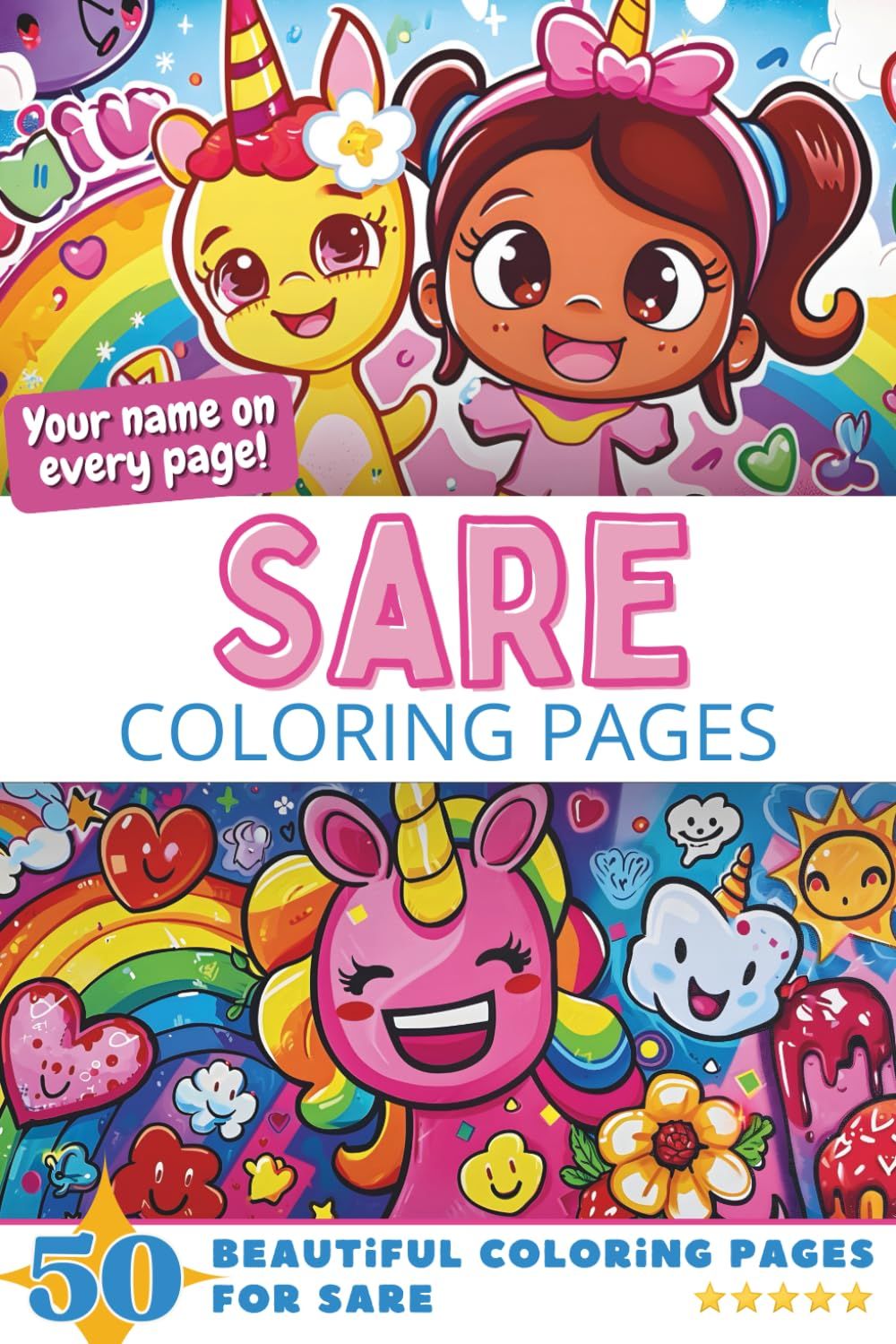 Sare Coloring Book Cover
