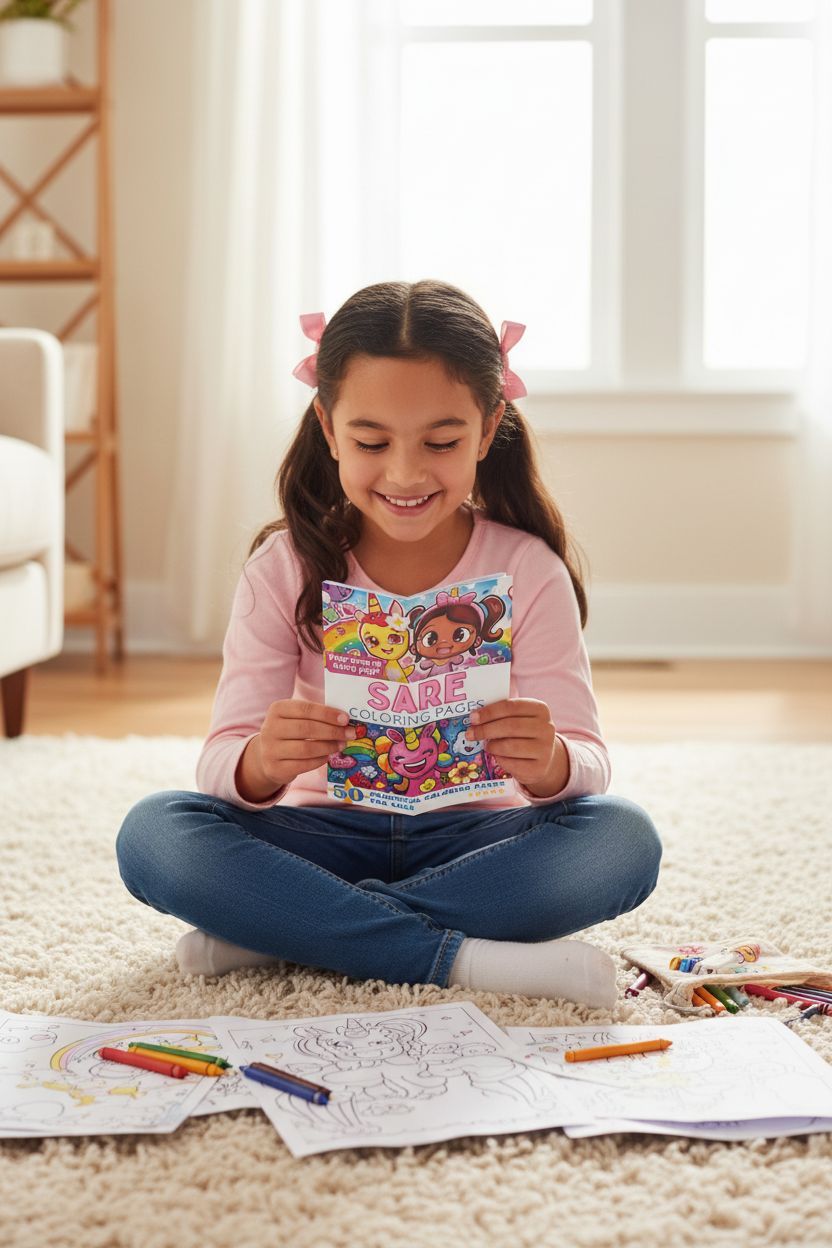 Sare personal coloring pages