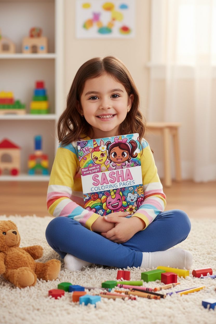 Sasha personal coloring pages