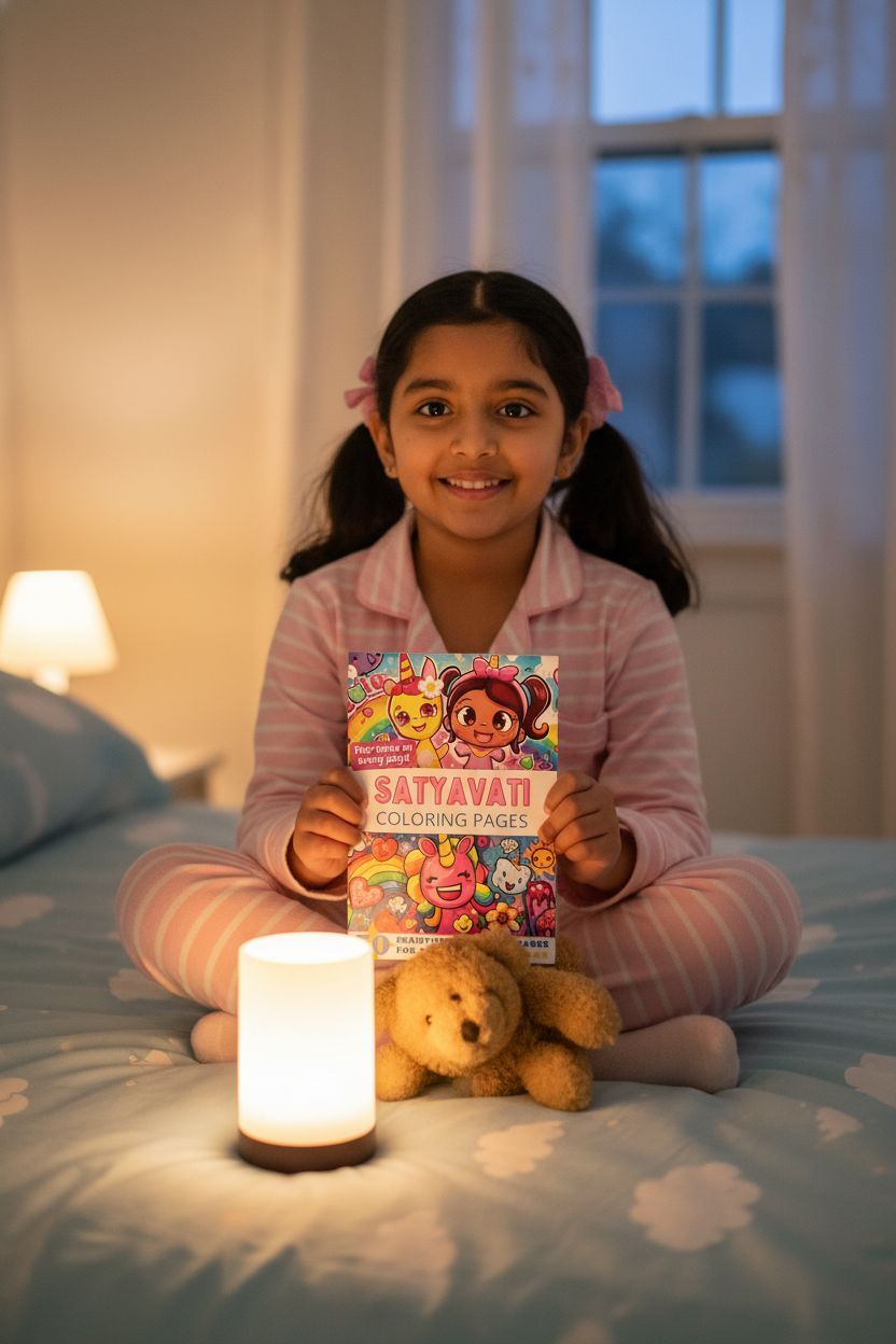 Satyavati personal coloring pages