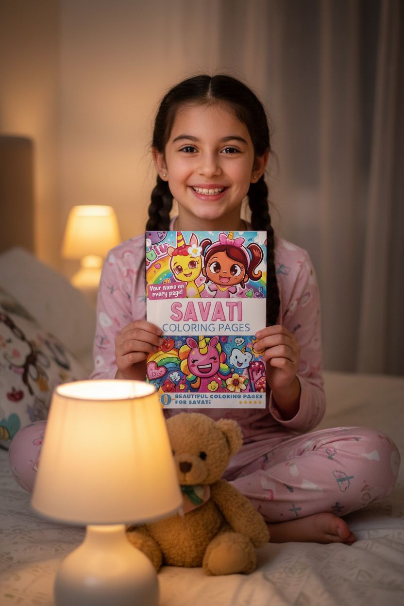 Savati personal coloring pages