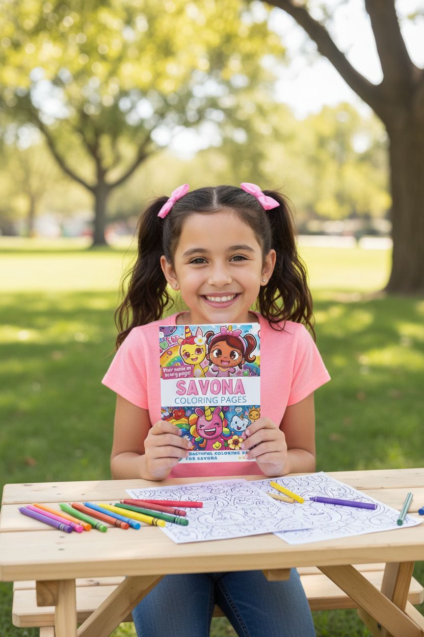 Savona personal coloring pages