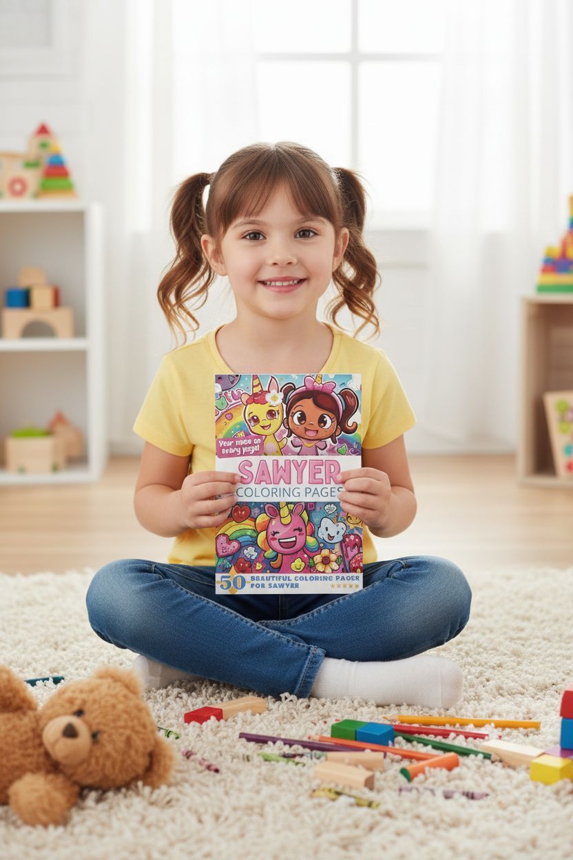 Sawyer personal coloring pages