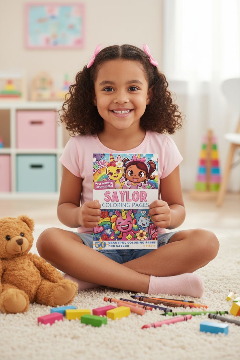 Saylor personal coloring pages